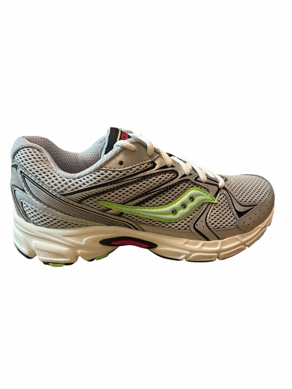 Saucony Ride Millennium Y2K Gray Green Mesh Sneakers Women’s 8.5 New